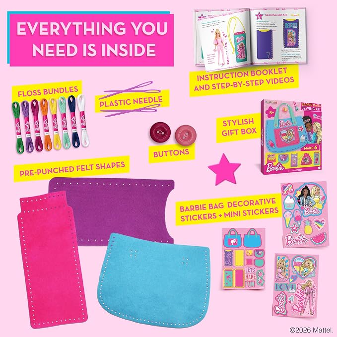 Barbie® Sew Your Own Minibag Kit - Image 2