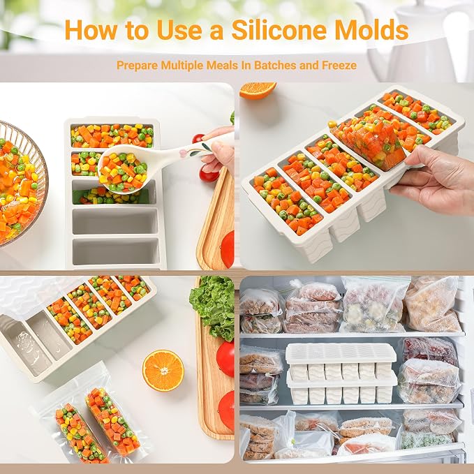 1/2 Cup Silicone Freezer Molds - Image 5