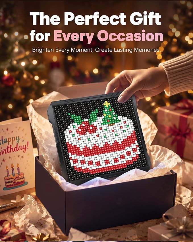 32x32 LED Pixel Art Display, USB Powered Gaming Desk Decor - Image 8