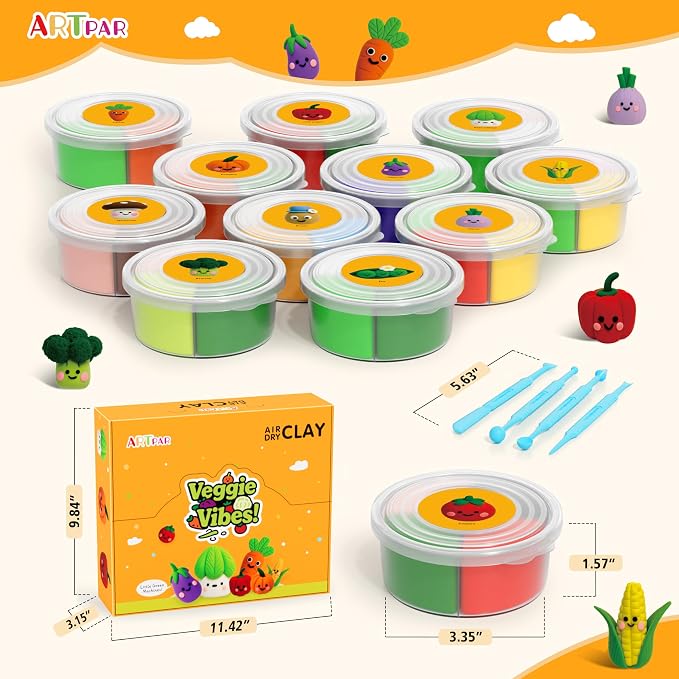 ARTPAR Air Dry Clay Kit for Kids - Image 2