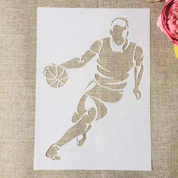 TIAMECH A4 Reusable Basketball Stencil - Image 2