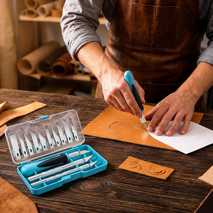 DURATECH 16-Piece Exacto Knife Set - Image 6