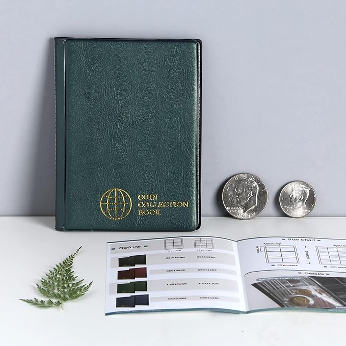 Coin Collection Album 60 Pockets - Image 5