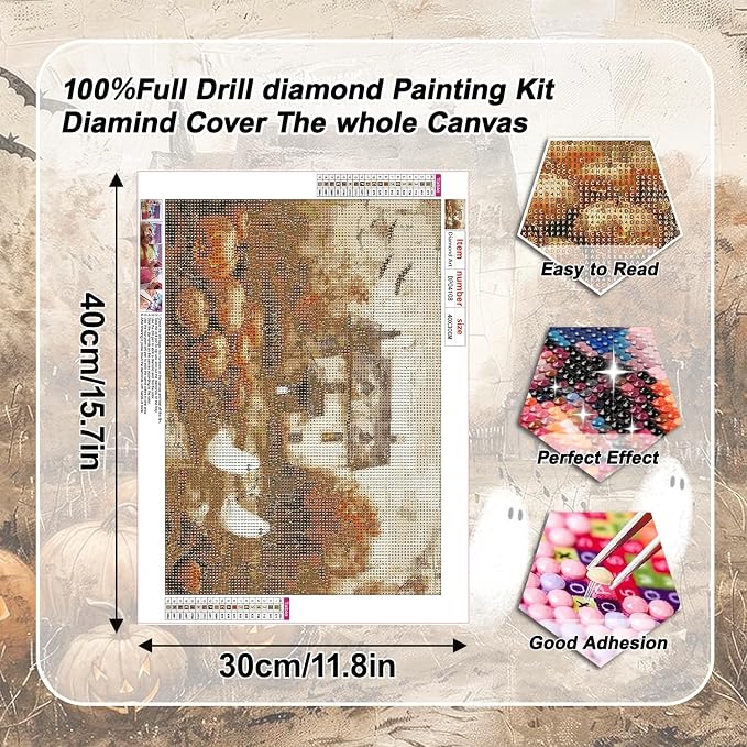 VeGuude Halloween Diamond Art Kits - Image 3