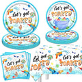 Summer Party Decorations, Pool Party Supplies Tableware Set, Let's Get Soaked by CMUSKO