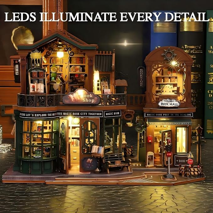 OZJAY Miniature House Kit, Mini House Building Kit - Image 5
