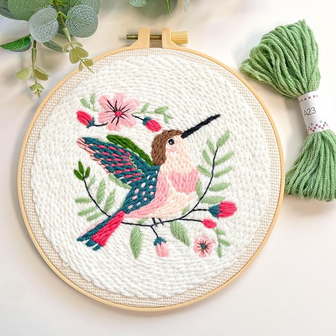 Myfelicity Punch Needle Embroidery Kit, Beginner Craft Set - Image 6