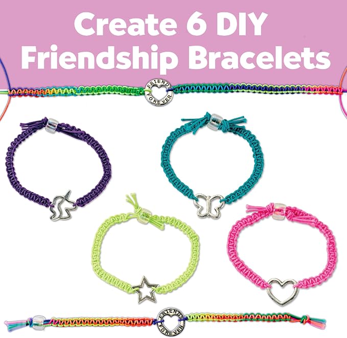 Creativity for Kids Friends Forever Bracelet Craft Kit - Image 2