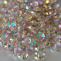 460Pcs 8mm Crystal Glass Beads for Jewelry Making Beads for Bracelets Necklace by Laopottbeads