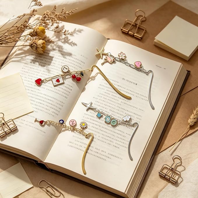 361 Pcs Metal Bookmarks Making Kit DIY Metal Bar Beadable Bookmark Kit | DIY - Image 4