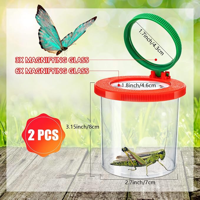 Insert Bug Viewer for Kids, Magnifier Backyard Explorer Insects Viewer - Image 2