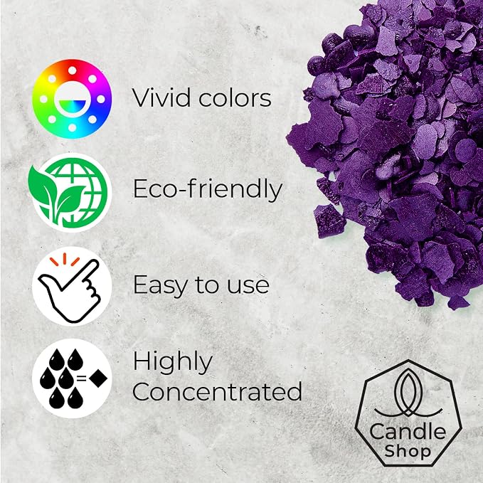 Violet Candle Dye 2oz for Soy Candle Making – Highly Concentrated Candle Wax - Image 3