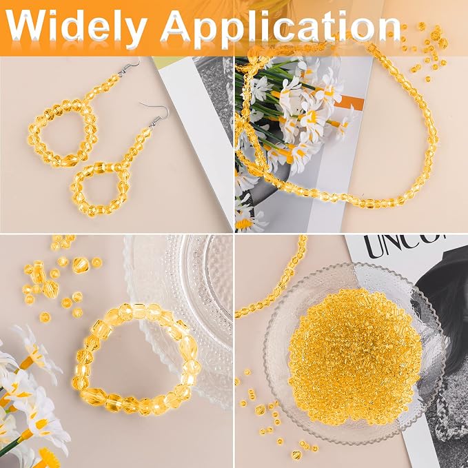 Crystal Beads, Rondelle Beads - Image 4