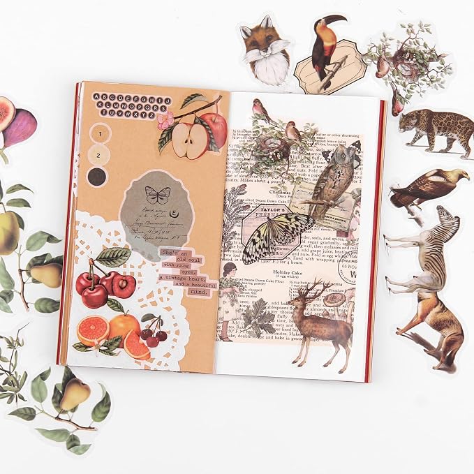Nature Themed Transparent Pre-Cut Stickers - Image 4