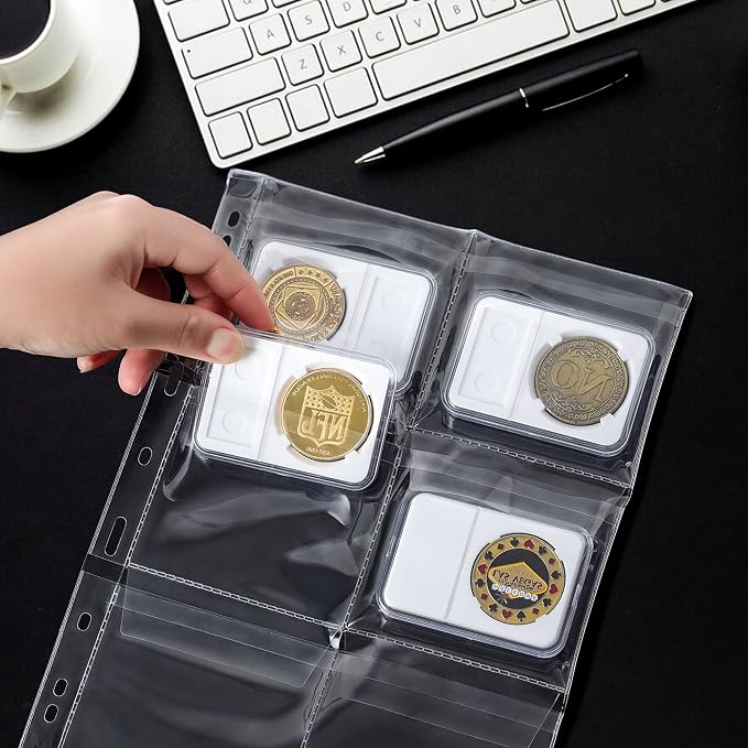 60 Pockets Coin Binder Pages - Image 5
