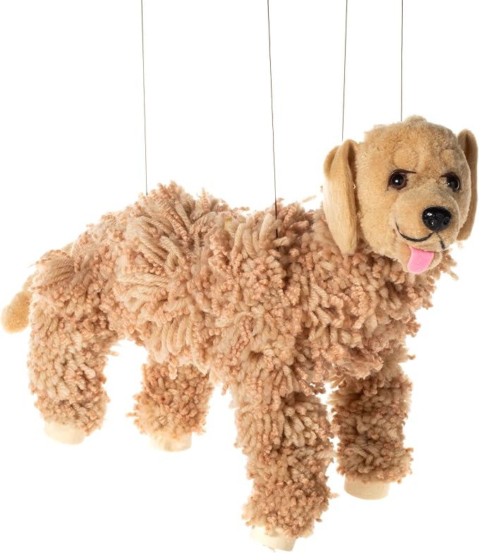 Artisan Owl Labrador Marionette Puppet by ArtisanOwl