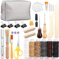 49 Pcs Book Binding Kits for Beginners Hand Bookbinding Tools Bookbinding by Jupean