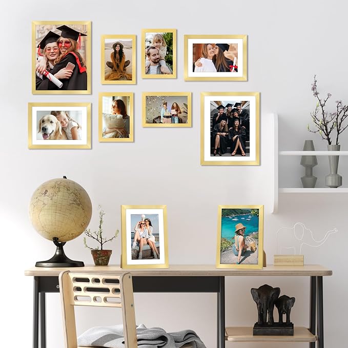 FIXSMITH 10 Pack Picture Frames Collage Wall Decor - Image 6