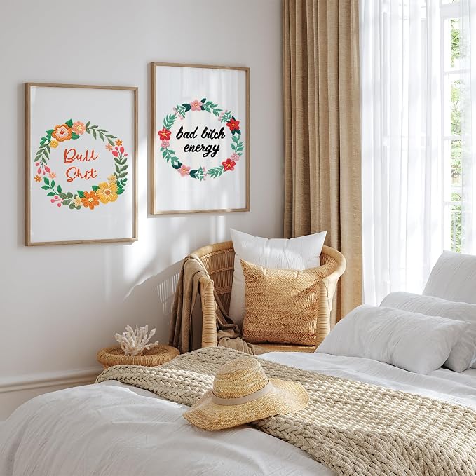 Louise Maelys Funny Flower Wreath Embroidery Kit - Image 6
