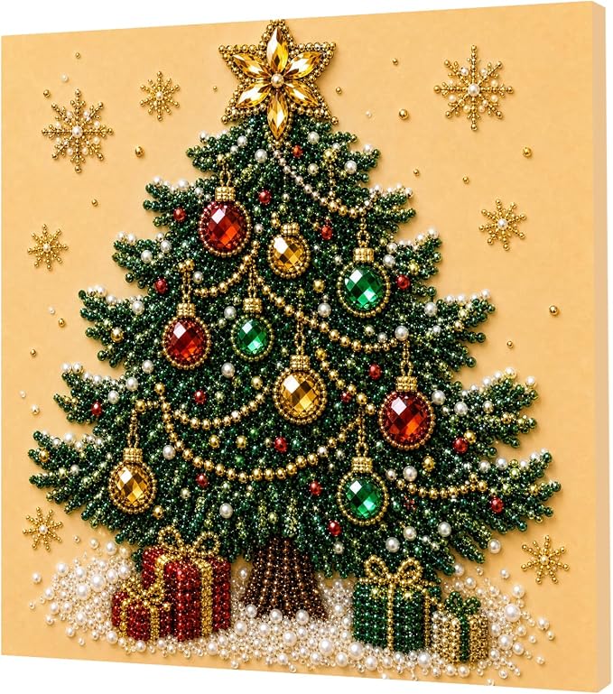 POETRYDRAW Christmas Decor Angel Pearl Art Kit - Image 7