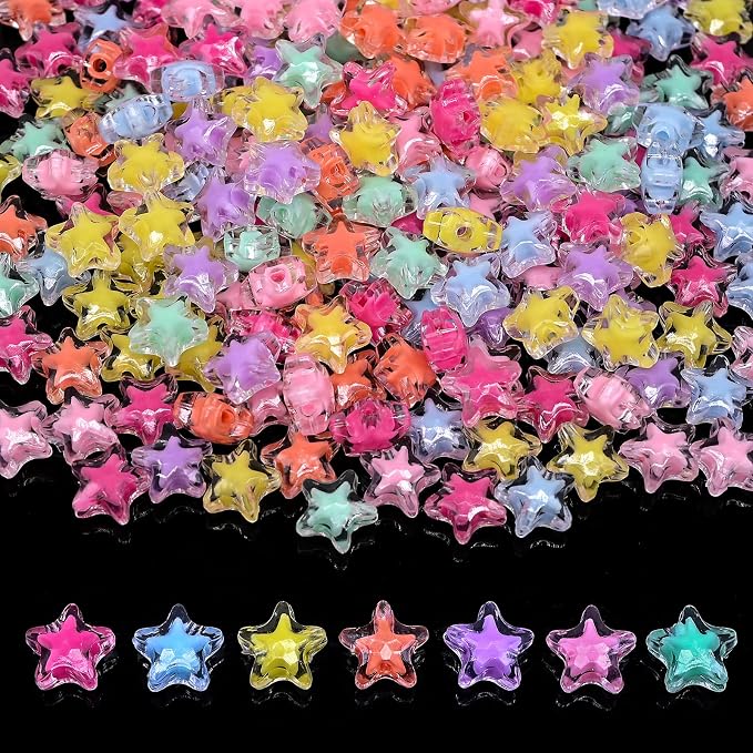 200+ pcs Candy Bulk Assorted Cute Kandi Beads by YuSheng
