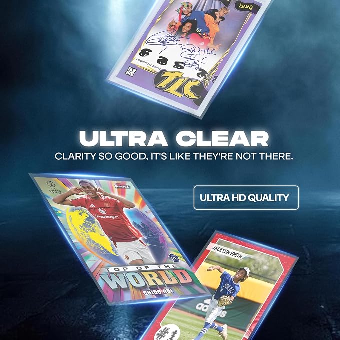 Clear Card Protector Sleeves 100 Counts Durable 15"x8.5" Card Cases - Image 4