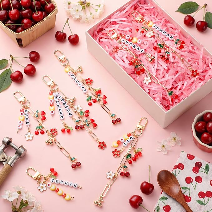 CraftyDream 558 Pcs Cherry Charms - Image 7
