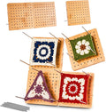 4-Pack 4.7" Crochet Blocking Boards by OAKWOOMA