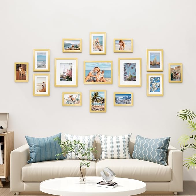 Vittanly 15 Pack Picture Frames Collage Wall Decor - Image 2