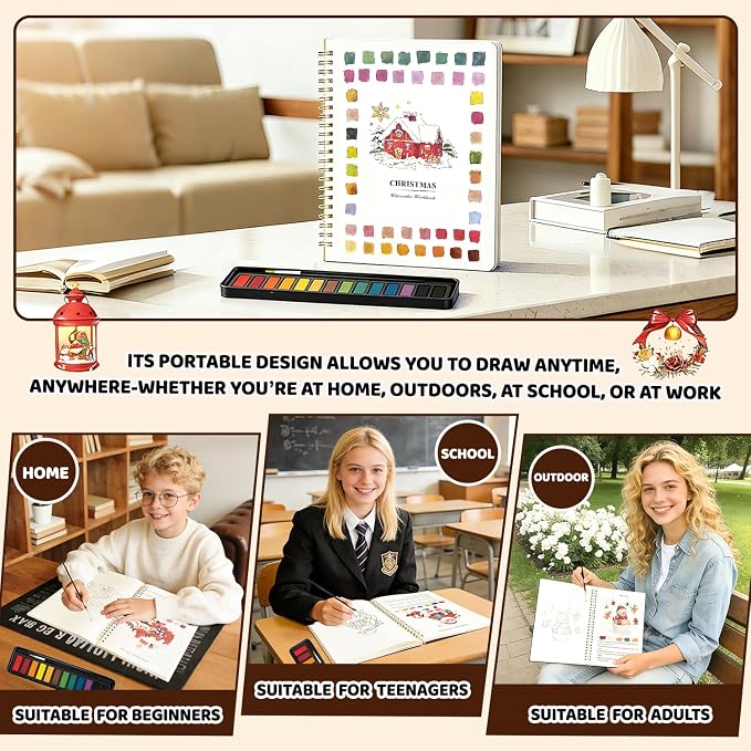 Watercolor Workbook for Beginners - Image 5