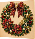 POETRYDRAW Christmas Decor Wreath Pearl Art Kit by POETRYDRAW