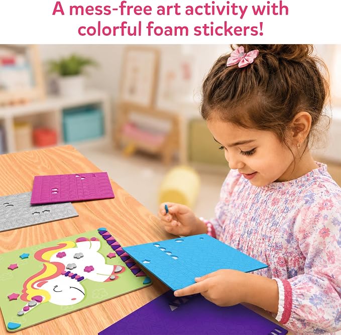 Skillmatics Foam Sticker Art Activity – Unicorns & Princesses - Image 3
