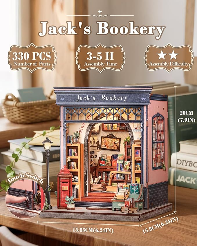 CUTEBEE Book Nook Kit - Image 2