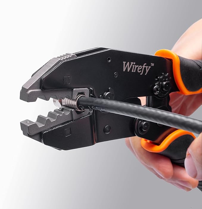 Wirefy Crimping Die for RG Type Coaxial Cable - RG 58, 59, 62, 6