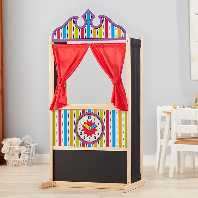 Melissa & Doug Deluxe Puppet Theater - Image 8