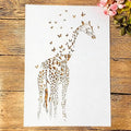 TIAMECH A4 Reusable Giraffe Stencil by TIAMECH