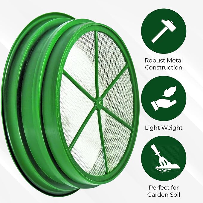 SE Gold Prospecting-Sifting-Panning, 13.25 Inch Wide Stackable Classifier Gold - Image 5