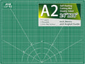 ArtAt Self Healing Cutting Mat: 18″x 24″ Green Double Sided, Non-Slip 5 Layers by ArtAt