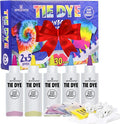 WINSONS Tie Dye Kit 5 Colors Permanent Fabric Dye Art Set by WINSONS