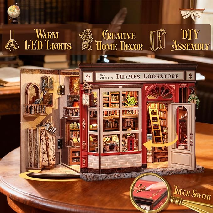 CUTEBEE Book Nook Kit - Image 3