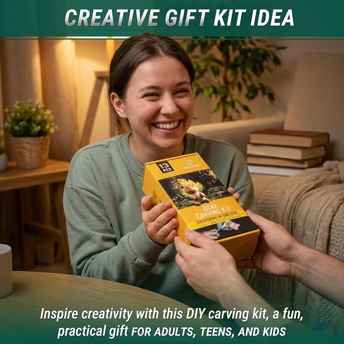 BeaverCraft Wood Carving Kit for Beginners DIY 05 - Image 9