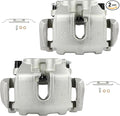 cciyu Front Left & Right Brake Calipers Assembly w/Bracket 19B3257 19B3256 For Mercedes-Benz For E350/For E500/For E550/For ML320/For ML350/For ML450/For ML500/For R320/For R350/For R500