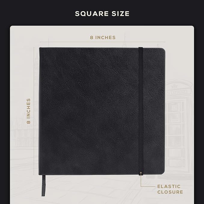 Beechmore Books Square Mixed Media Sketchbook - Image 3