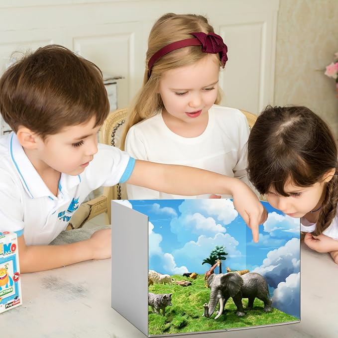 codree 4 Pcs Cardboard Diorama Kit, Diorama Box - Image 5