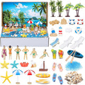 Teyva Daily 48 Pcs Summer Beach Diorama Kit Habitat Project Box Set Beach by Unknown