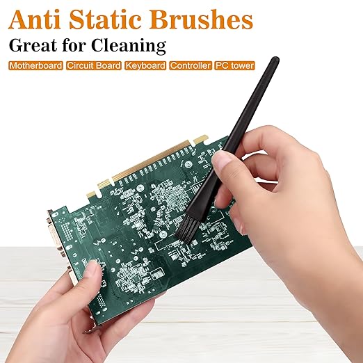 Small Portable Nylon Anti Static Brushes Electronics Computer Keyboard Laptop - Image 4