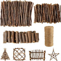 Suncalla 251 Pack Wooden Log Sticks by Unknown