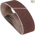 8 Pcs Sanding Belts 4 x 36 Inch 80 Grit Aluminum Oxide Abrasive Sandpaper for Belt Sander Metal Grinding Wood Working Weld Rust Removal