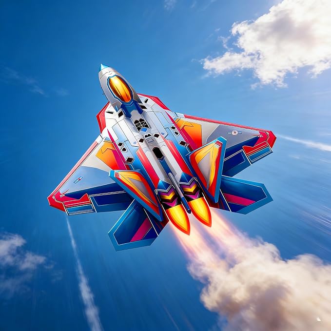 HENGDA KITE 2 Pack Fighter Plane Airplane Kites - Image 8