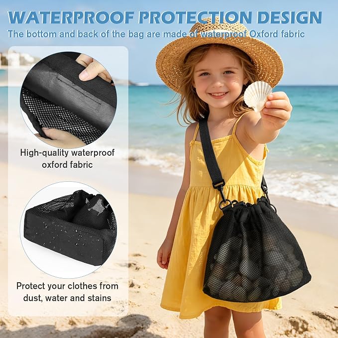 Outdoor Rock Collecting Bag，Foldable Shelling Bag - Image 4